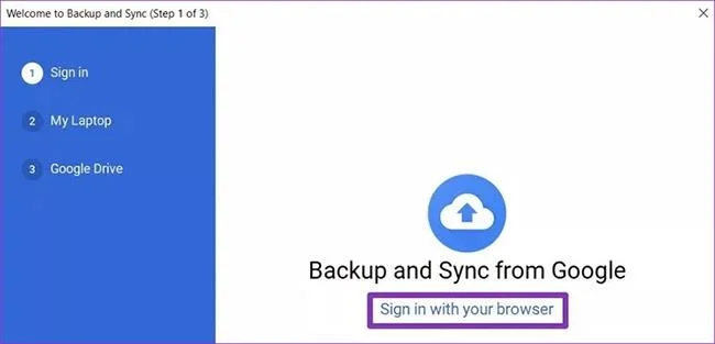 Bagaimana untuk menambah Google Drive pada anak tetingkap navigasi File Explorer dalam Windows 10