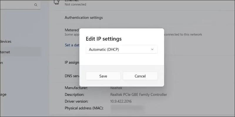 Que faire si la connexion Ethernet continue de baisser sous Windows 10/11 ?