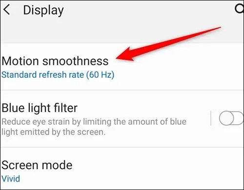 Comment activer l'écran 120 Hz sur Samsung Galaxy S20