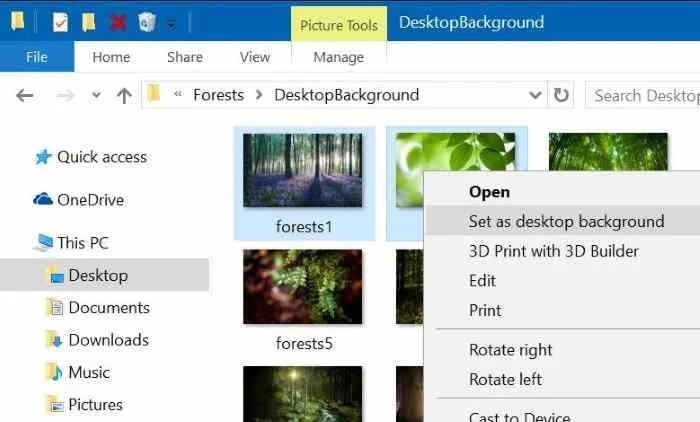 3 cara untuk menetapkan kertas dinding berbeza pada setiap skrin Windows 10