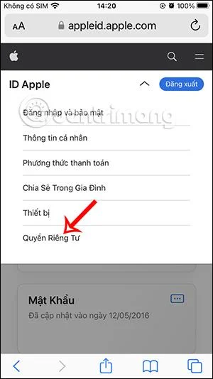 Arahan untuk menyahaktifkan iCloud buat sementara waktu