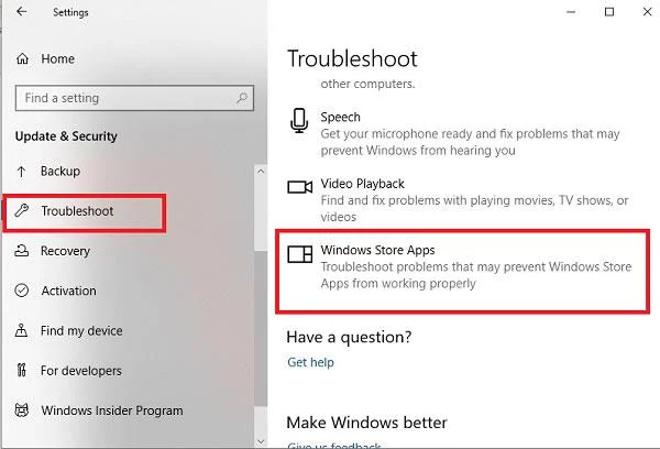 Updatefout in de Microsoft Store-app oplossen - Er is iets onverwachts gebeurd Code: 0x80070141