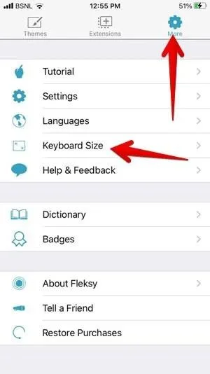 7 cara untuk menjadikan papan kekunci lebih besar pada iPhone dan iPad