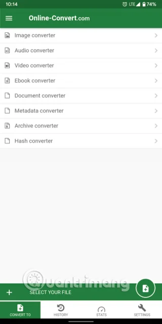Aplikasi penukaran fail terbaik pada Android