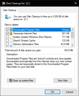 Windowsでメモリダンプファイルを削除する方法