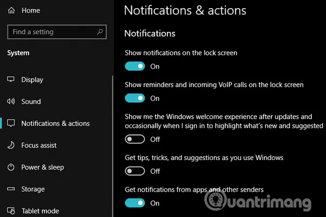 Bagaimana untuk mengalih keluar notis permintaan hak cipta di sudut kanan skrin pada Windows 10