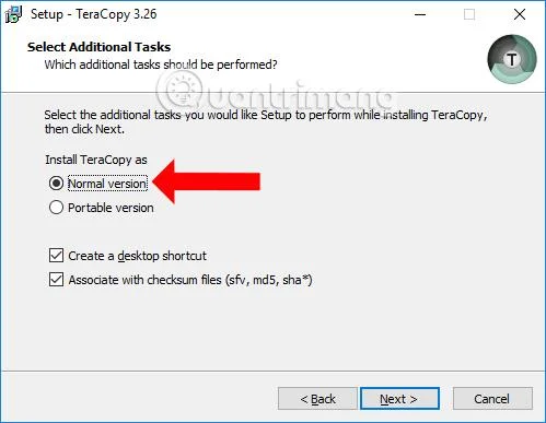 Cara menggunakan TeraCopy untuk mempercepatkan penyalinan fail