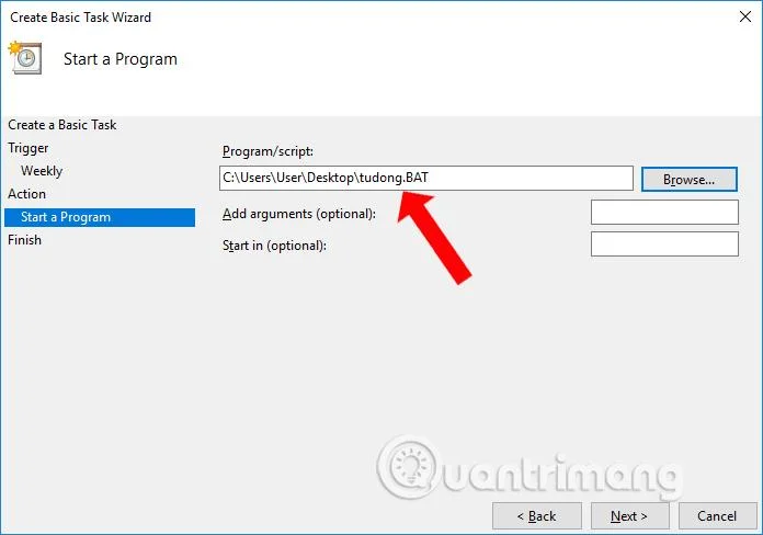 Automatikkan tugas Windows menggunakan Penjadual Tugas