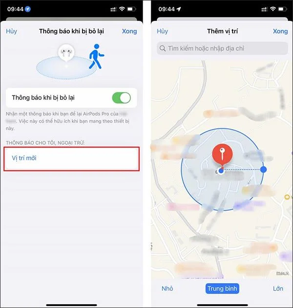 Cara menghidupkan pemberitahuan untuk melupakan AirPods Pro