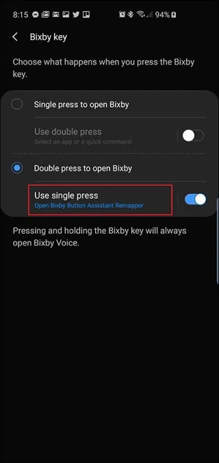 Bagaimana untuk menukar kekunci kuasa pada Samsung Galaxy Note 10, Galaxy S20