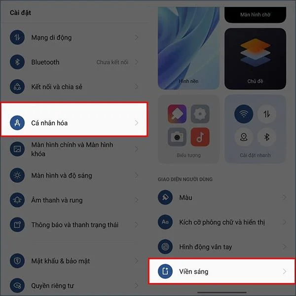 Come regolare il colore dell'effetto di notifica su OPPO