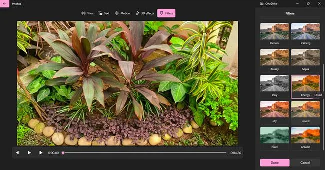 Video's maken met de Foto's-app op Windows 11