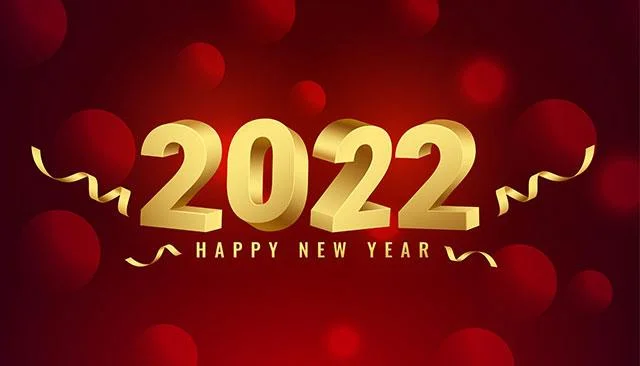 Kertas dinding tahun baru 2022 untuk komputer, selamat tahun baru 2022 foto komputer riba