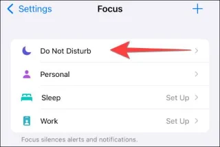 Bagaimana untuk menyembunyikan ikon kiraan pemberitahuan aplikasi dalam mod Fokus pada iPhone