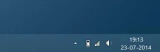 Erreur de perte de licône de la batterie dans la barre des tâches Windows 10/8/7