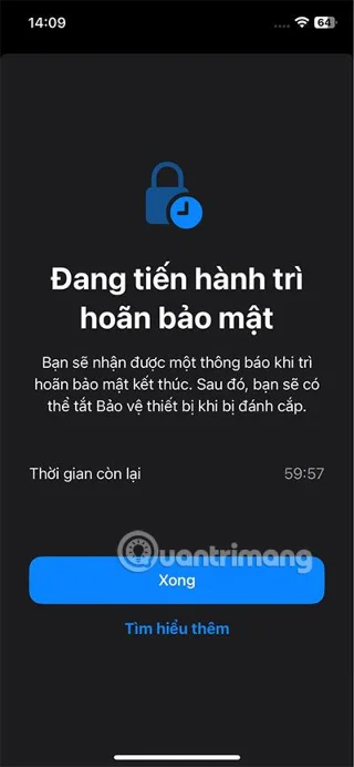 Cara menghidupkan perlindungan iPhone apabila dicuri