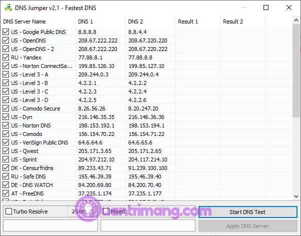 Bagaimana untuk mencari DNS terpantas untuk mengoptimumkan kelajuan Internet