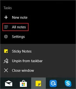 在 Windows 上還原已刪除的便籤