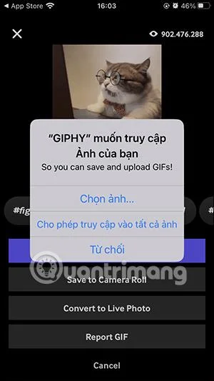 Bagaimana untuk menukar GIF menjadi pelekat pada iPhone