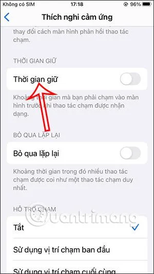Bagaimana untuk melaraskan sensitiviti sentuhan pada iPhone
