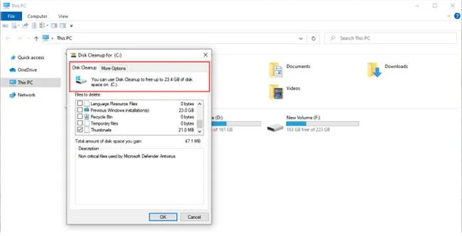 Bagaimana untuk menguruskan folder WinSxS yang besar dalam Windows 10