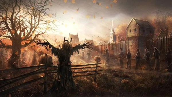 Fondo de pantalla de Halloween para ordenadores.