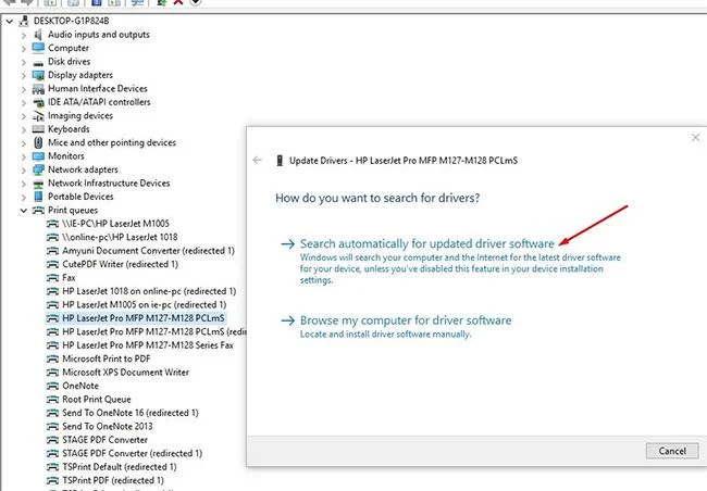 Comment réparer l'erreur Le pilote n'est pas disponible sur l'imprimante sous Windows 10