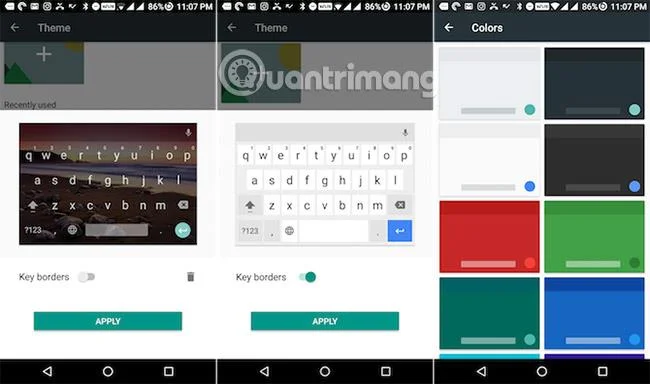 Gboard テーマ