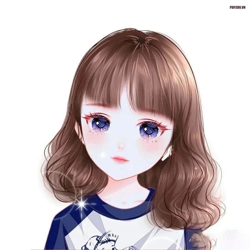 Awatar Chibi, uroczy awatar, piękny awatar Chibi
