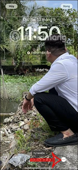 Bagaimana untuk menetapkan kertas dinding yang tidak bertopeng pada iOS 16 untuk "mengayunkan arah aliran"