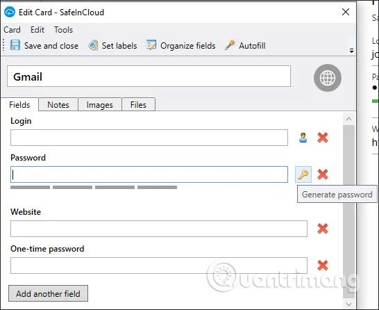 Hoe SafeInCloud Wachtwoordmanager te gebruiken om wachtwoorden te beheren