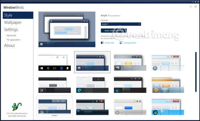 Windows'ta Görsel Stiller temaları ve özel temalar nasıl yüklenir