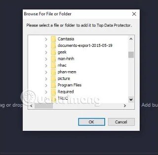 Dosya ve klasörlerin güvenliğini sağlamak için Top Data Protector nasıl kullanılır?