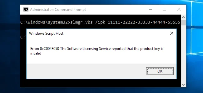 Windows lisansını genişletmek için Slmgr kullanın