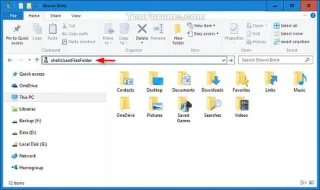 Windows 10da kişisel klasörlerin varsayılan konumu nasıl geri yüklenir