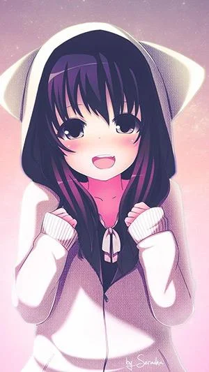 Gambar Anime Girl, Gambar Anime Perempuan pelbagai genre untuk telefon