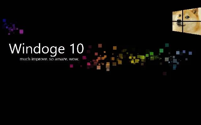 Doge Windows duvar kağıdı, Doge Windows 11 meme, Doge duvar kağıdı