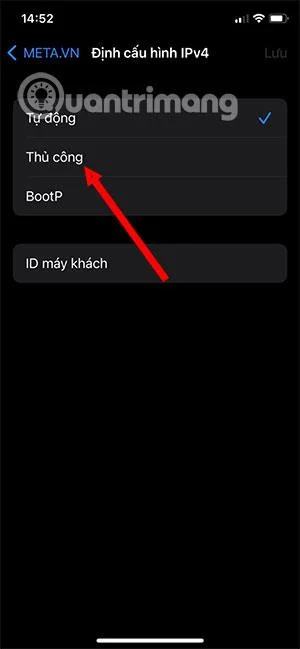 Comment changer l'adresse IP du téléphone