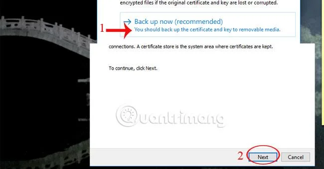 Bagaimana untuk menyulitkan data pada Windows 10 menggunakan EFS