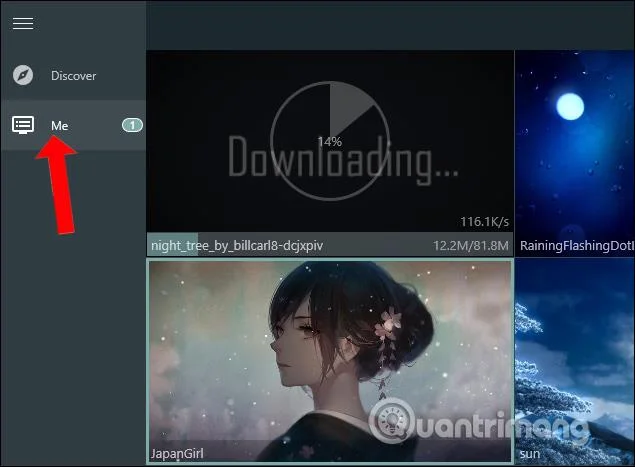 Pasang skrin dinamik dan kertas dinding animasi pada Windows