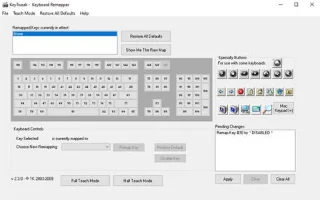Windows 10 キーボードの 1 つ以上のキーを無効にする方法は?