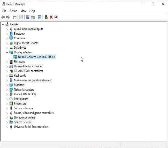Bagaimana untuk memulihkan (rollback) pemacu Nvidia dalam Windows 10