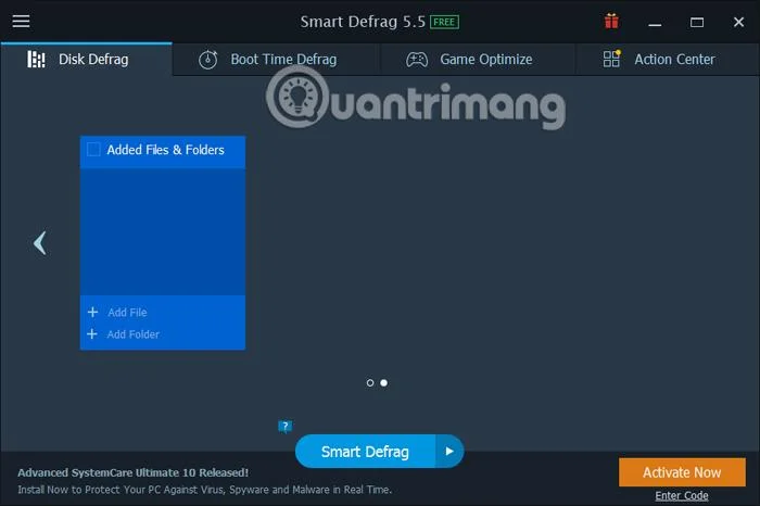 Cara menggunakan Smart Defrag untuk menyahfragma cakera keras dengan berkesan