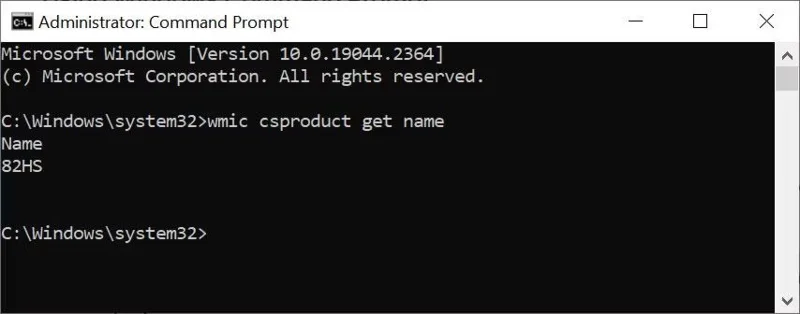 Windows dizüstü bilgisayar modeli nasıl bulunur?