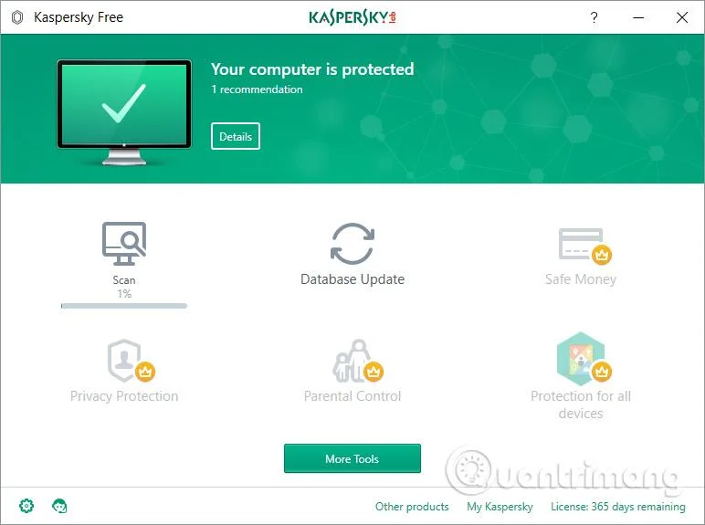 Cara menggunakan Kaspersky Security Cloud untuk membuang virus pada komputer anda