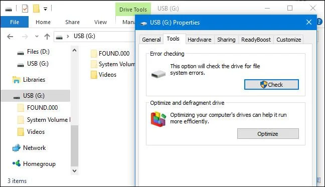 Windows'ta FOUND.000 klasörü ve FILE0000.CHK dosyası nedir?