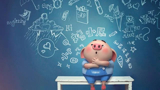 Koleksi kertas dinding babi comel untuk telefon dan komputer