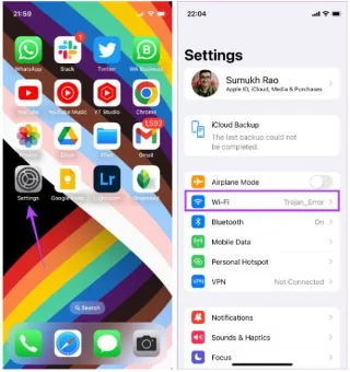 Partager le mot de passe WiFi entre iPhone et Android