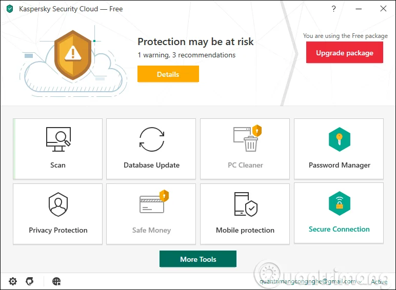 Cara menggunakan Kaspersky Security Cloud untuk membuang virus pada komputer anda