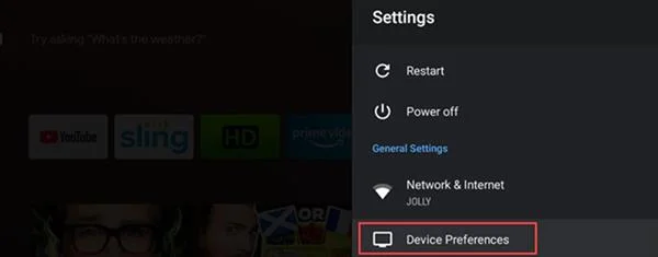 Come cambiare il salvaschermo su Android TV